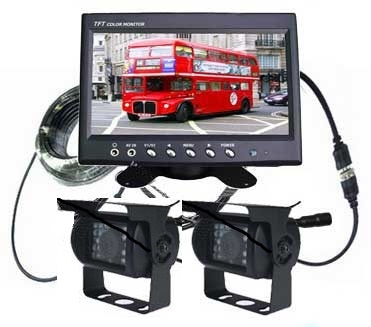Rearview Camera System, Monitor & 2 Cameras