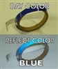 1/4" Blue reflective pinstripe