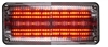 Whelen 700 Series Linear Super Red LED, Clear Lens