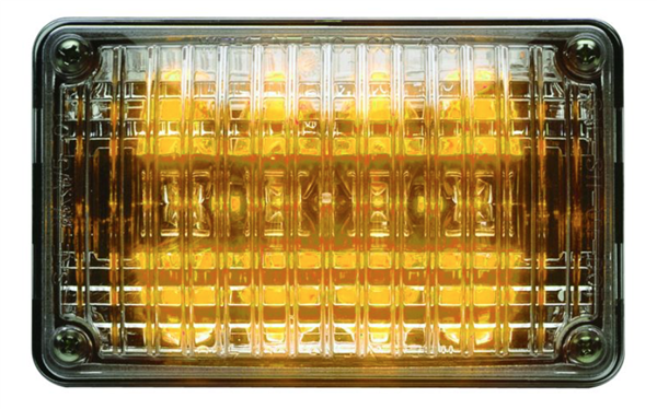 Whelen 400 Series Linear Amber Super-LED, Clear Lens