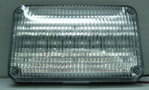 Whelen 600 series Super-LED, White LED w/ clear lens