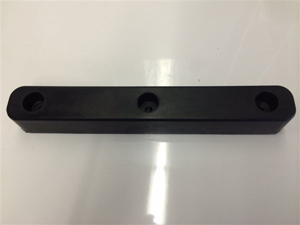 Rubber Dock Bumper, 16" x 2.5" x 2"