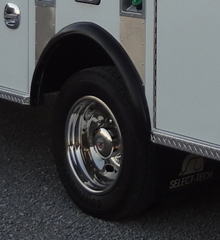 Rubber Fenderette material, Per Foot