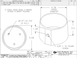 Single Oxygen Cylinder Cup, "D" & "E"