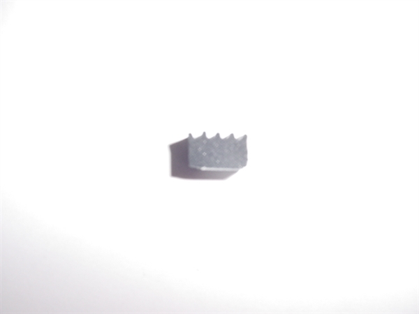 .500" x .312" Ribbed Gasket w/ Adhesive Backing