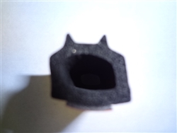 Braun Door Seal, D-Shape with 2-points