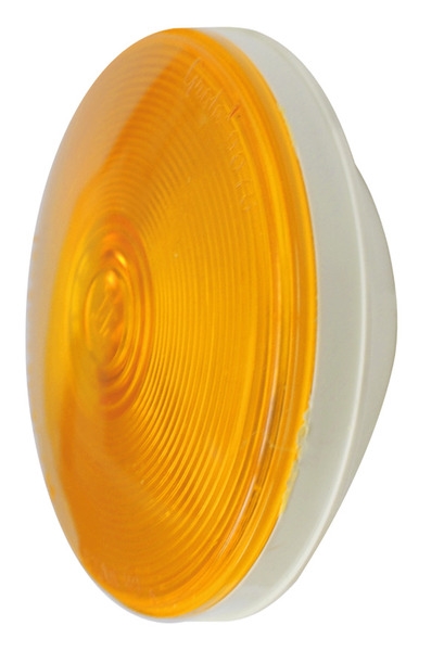 4" sealed Amber light, Grommet Mount