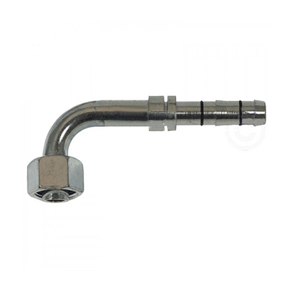 #8 AeroQuip Fitting, 90 degree, Female O-Ring