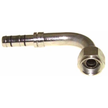 #10 AeroQuip Fitting, 90 degree, Female O-Ring