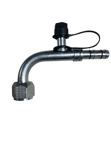 Metric Female Fitting to #10 hose