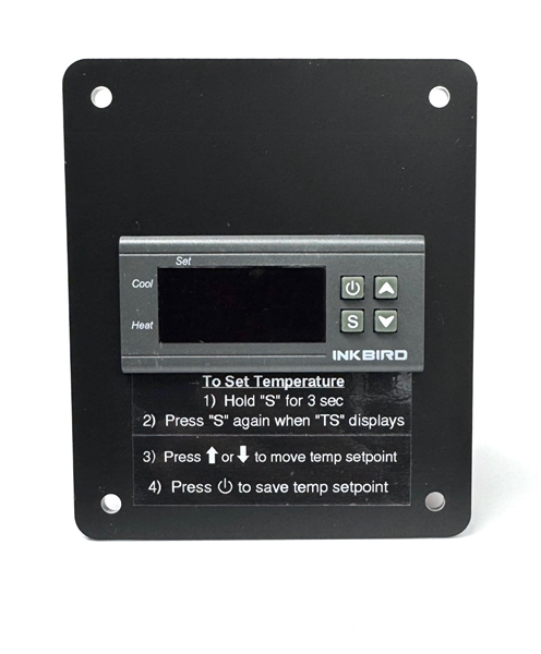Digital Thermostat w/ faceplate