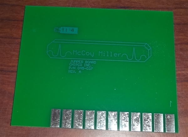 McCoy-Miller Jump Card for EC Panel