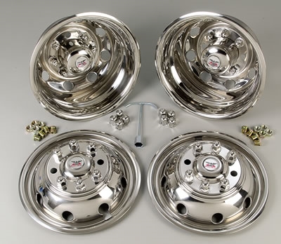 Wheel Simulators for '97-'07 Ford E-350/450, Dual Wheel