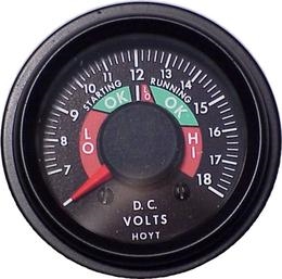 2" Round Voltmeter