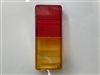 Whelen 73 series Red/Amber split lens