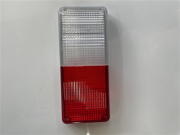 Whelen 73 series Red/Clear split lens