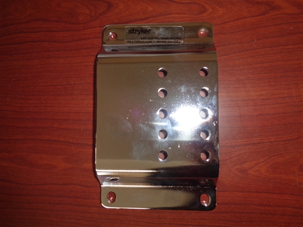 Stryker Wall plate for cot fastener