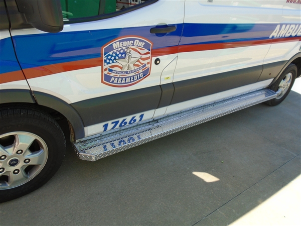 Type II Ford Transit Running Boards