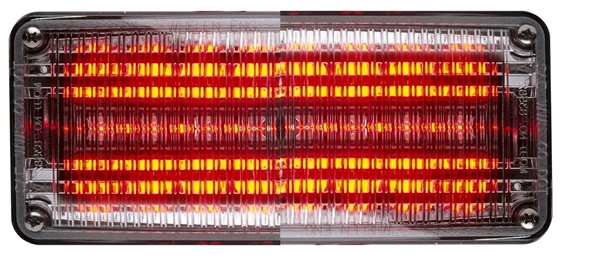 Whelen 700 Series Linear Super Red LED, Clear Lens