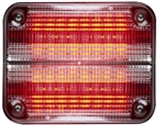 Whelen 900 Series Linear Super Red LED, Clear Lens