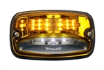 Whelen M4V series Combo Amber LED warning and Perimeter Light , Amber Lens