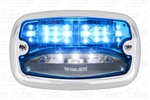 Whelen M4V series Combo Blue LED warning and Perimeter Light , Blue Lens