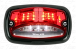 Whelen M4V series Combo Red LED warning and Perimeter Light , RedLens