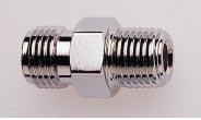 1/4" NPT male to Oxygen DISS male adaptor