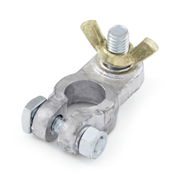 Positive Battery Terminal w/ 3/8" wing nut