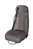 Attendant Seat, 12 Degree Back, 3 point belt
