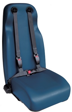 Wise Attendant seat with 4-point seat belt